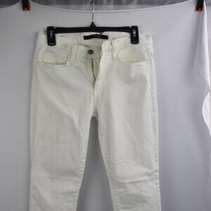 Joe's‎ Women's Jeans Straight Leg White Size 30 RN#106214 Cotton/Polyester